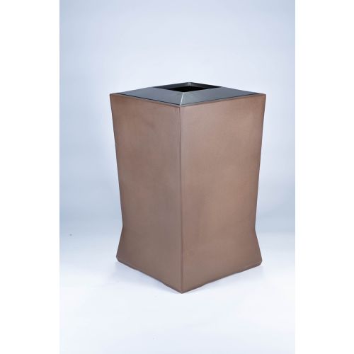 Commercial Zone® ModTec Series® 39 Gallon Waste Container, Large, Old Bronze